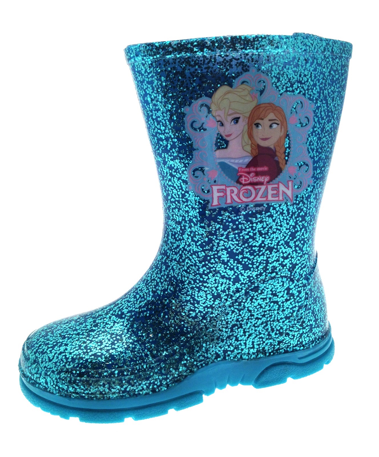 frozen high heel boots